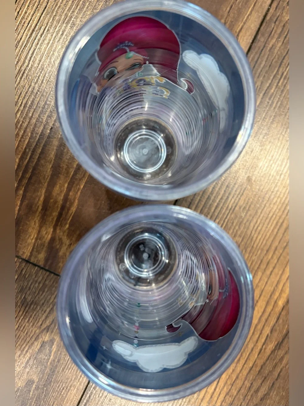 2 Pack, Tervis 10oz Shimmer & Shine ‘Just Add Sparkle’ Insulated Tumblers, 2017